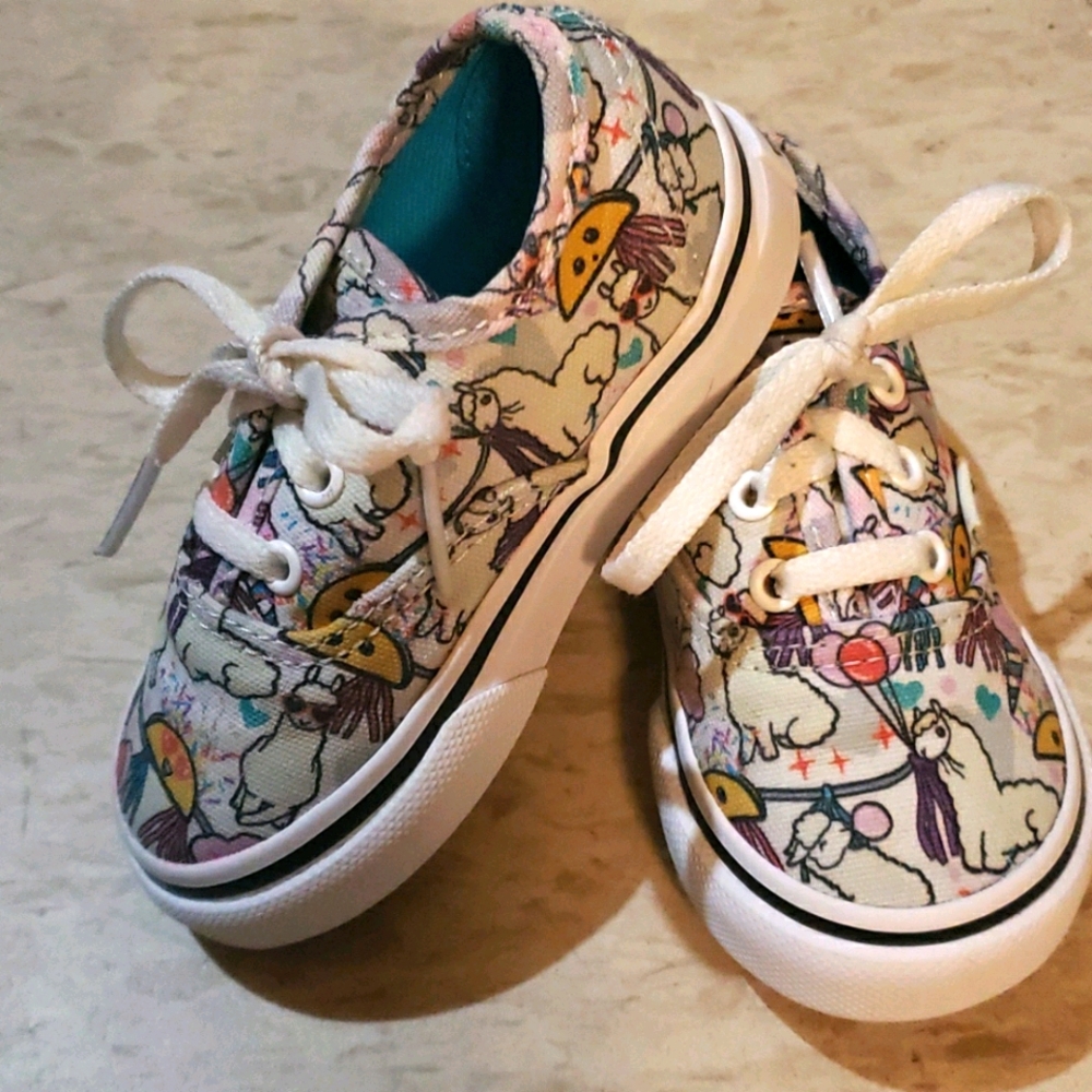 Toddler Llama Vans size 4.5